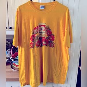 Junk Food Floral Budweiser Short Sleeve Tee